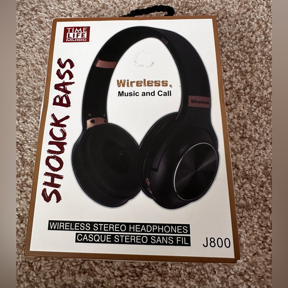 Wireless Time Life Music Stereo Headphones